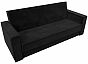Диван-книжка куба велюр чёрный книжка, раскладной