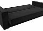 Диван-книжка куба велюр чёрный книжка, раскладной
