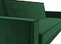 Диван-книжка куба велюр зелёный книжка, раскладной