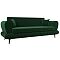 Диван-книжка Лига-045 Велюр Зелёный