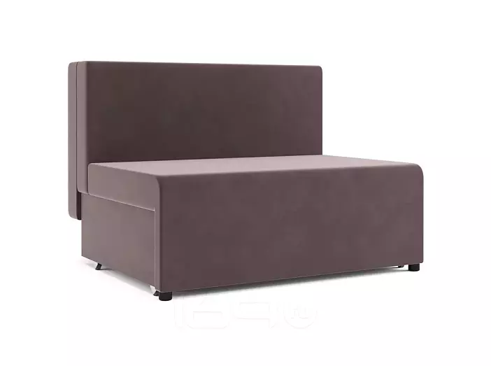 Диван-кровать Ассоль 3 (03) коричневый Велюр