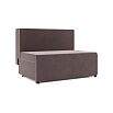 Диван-кровать Ассоль 3 (03) коричневый Велюр