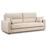 Диван-кровать изабель велюр романс пебл (бежевый) тд 738 книжка