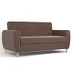 Диван-кровать Лайм (02) коричневый велюр