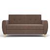 Диван-кровать Лайм (02) коричневый велюр