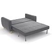 Диван-кровать Лайм (03) серый велюр
