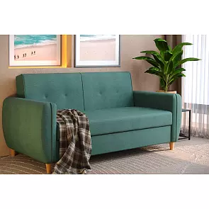 Диван-кровать Лайм (04) мятный велюр