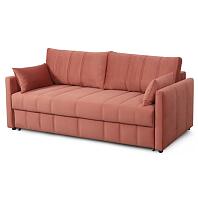 Диван-кровать ларио сандарт мора терракотовый вариант 1 еврокнижка