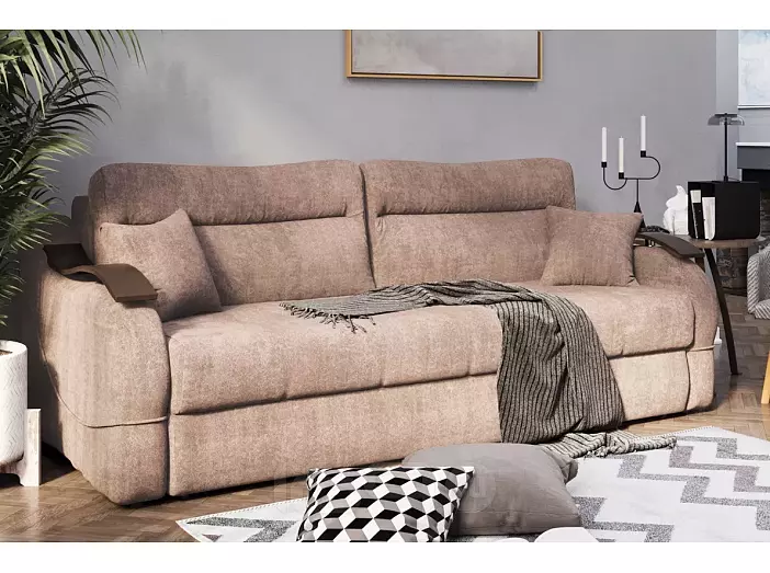 Диван-кровать Сицилия (01) капучино Велюр