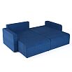 Диван-кровать угловой Брайтон (03) У(П)Л синий Велюр