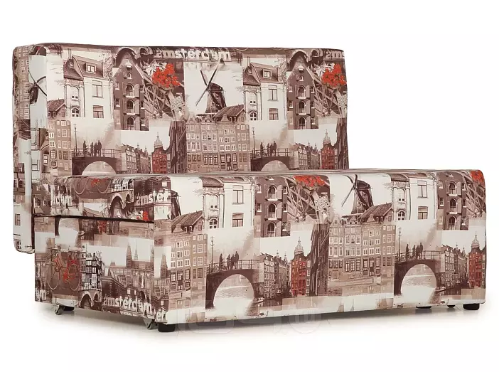 Диван-кровать Умка (34) Amsterdam Sepia Велюр