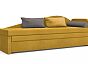 Диван-кровать верди велюр желтый правый 2000*800*680 софы