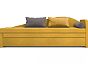 Диван-кровать верди велюр желтый правый 2000*800*680 софы