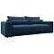Диван прямой Лига-056 НПБ Велюр BRUT 11 синий