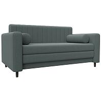 Диван прямой Лига-070 Рогожка Амур 07 серый