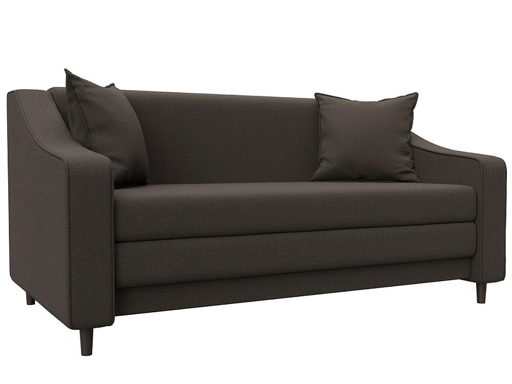 

Диван прямой Лига-071 Рогожка Амур 05 коричневый