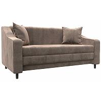 Диван прямой лига-071 велюр tower 05 бежевый раскладушка