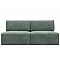 Диван прямой модульный Лига-060 НПБ Велюр BRUT 08 зеленый