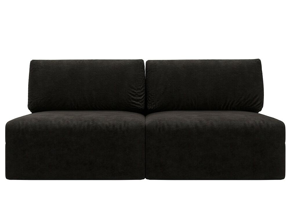 

Диван прямой модульный Лига-060 НПБ Велюр BRUT 17 коричневый