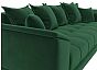 Диван прямой нордстар нпб велюр seven 626 зеленый еврокнижка