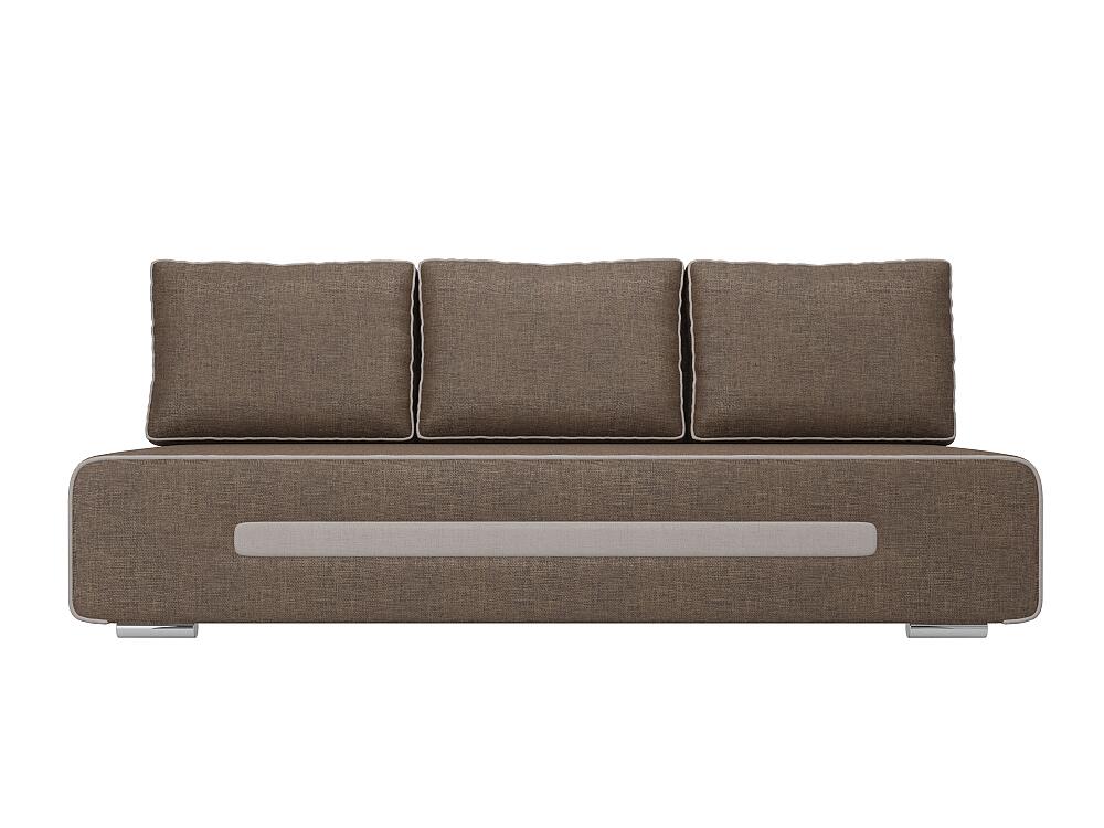 

Диван прямой Приам Рогожка Коричневый