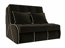 

Диван прямой Риттэр (100) Микровельвет Коричневый/Бежевый