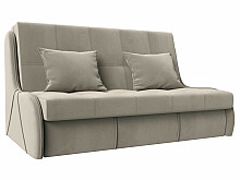 

Диван прямой Риттэр (140) Микровельвет Бежевый