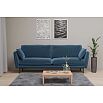Диван Сиеста (04) синий Велюр