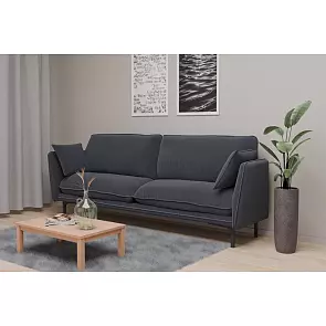 Диван Сиеста (06) серый Велюр