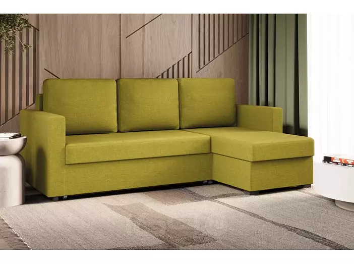 Диван угловой Джессика (48) УП(Л) Montreal 72 Рогожка