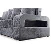 Диван угловой левый Марго 1 (27) (УЛ) серый велюр