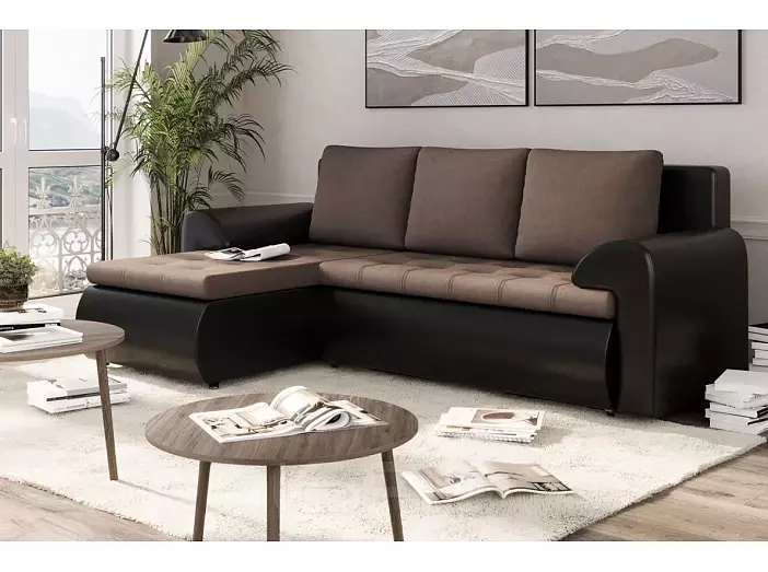 Диван угловой левый Цезарь (13) Toronto34/Kolej cp 536