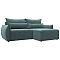 Диван угловой лига-051 нпб угол универсальный шенилл rimini 11 серо-зеленый еврокнижка