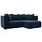 Диван угловой Лига-052 НПБ угол универсальный Шенилл Rimini 10 синий Диван угловой Лига-052 НПБ угол универсальный Шенилл Rimini 10 синий