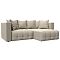 Диван угловой лига-052 нпб угол универсальный велюр ness 04 бежевый еврокнижка