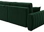 Диван угловой лига-057 нпб угол левый велюр seven 626 зеленый еврокнижка