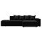 Диван угловой лига-079 угол правый экокожа grifon 18 черный еврокнижка