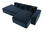 Диван угловой лига-079 угол правый велюр tower 13 синий еврокнижка