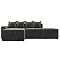 Диван угловой модульный Лига-063 угол левый Велюр TOWER 10 серый