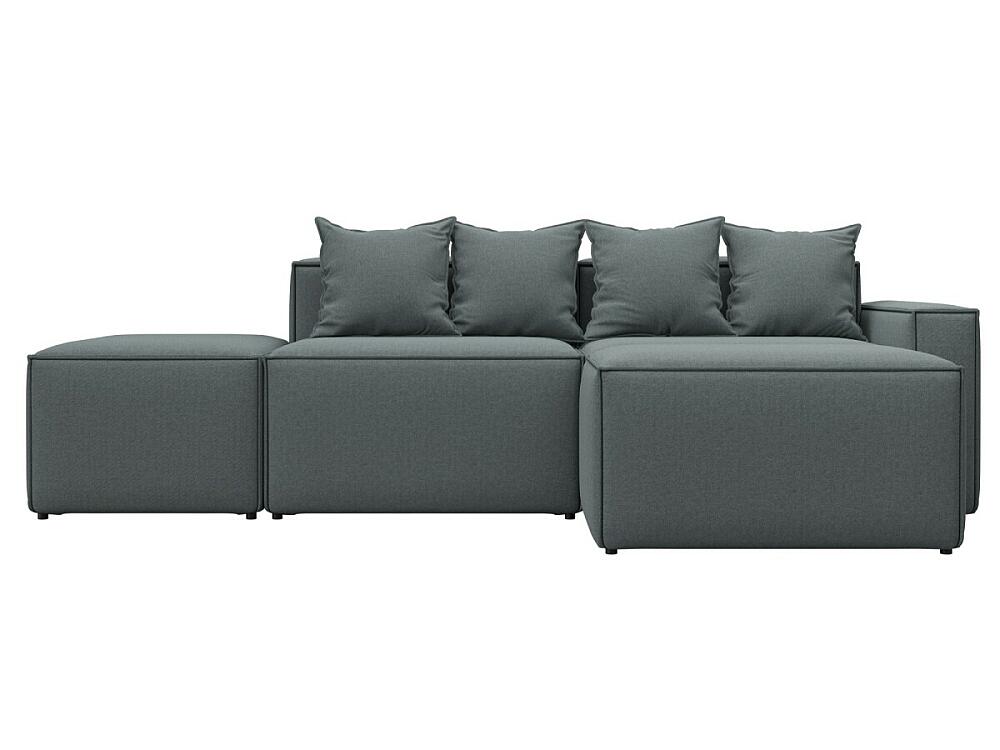 

Диван угловой модульный Лига-063 угол правый Рогожка Амур 07 серый