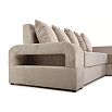 Диван угловой правый Марго 1 (26) (УП) бежевый велюр