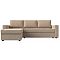 Диван угловой Траумберг Лайт левый  Велюр Бежевый