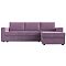 Диван угловой Траумберг Лайт правый  Микровельвет Сиреневый