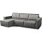 Диван угловой Тулон 7 Универсальный Аликанте серый Вариант 1