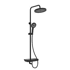 Душевая стойка черная матовая SpaHome IDDIS SPABLBTi06