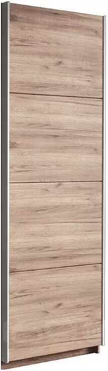 Дверь Прайм ТМ_L из 4х секций ДСП 600 Крафт Табачный (для 1200 и 1800)