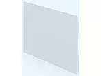 Фасад навесного шкафа Trend откидной Белый шагрень 496*16*376