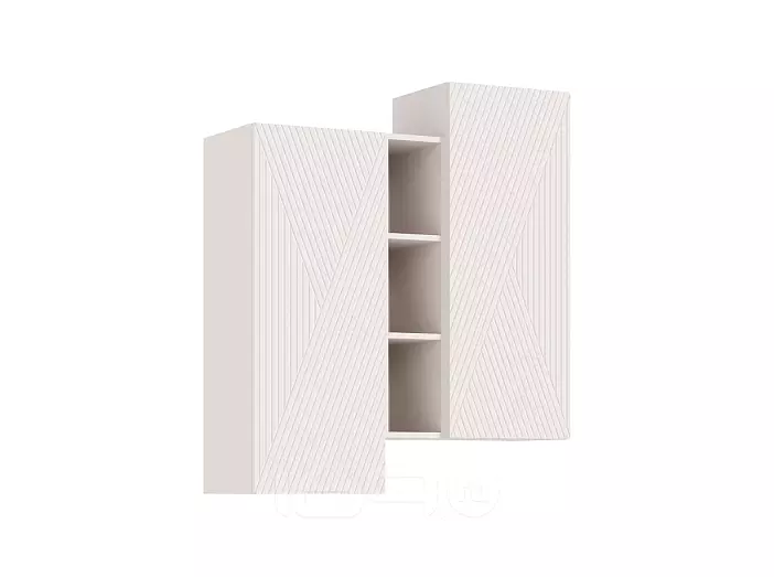 Флэш Шкаф подвесной комбинированный (Кашемир, Кашемир)