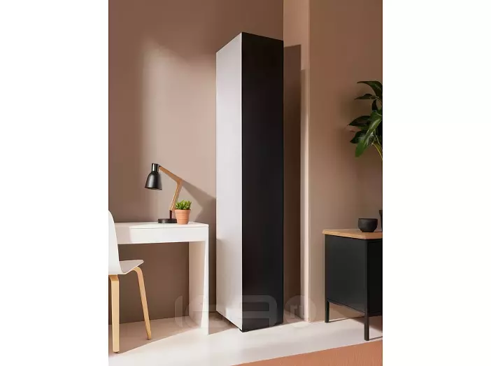 Флорис ШК-002 (Черный глянец/Белый)