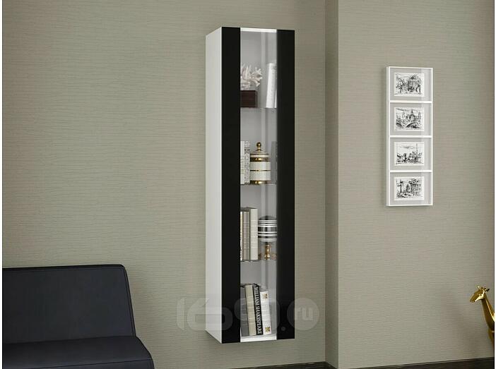 Флорис ШК-005 (Черный глянец/Белый)